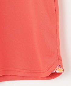 23区GOLF 【WOMEN】無地×プランティカプリント 半そでポロシャツ