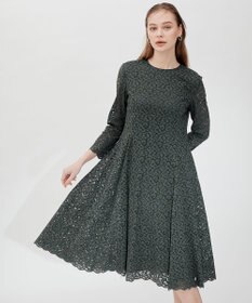 23区 【APPLAUDIR】ニュアンス フラワーレース ドレス