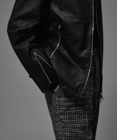 JOSEPH HOMME  【HIGH GRADE LINE】エアーカウレザー　シングルライダース