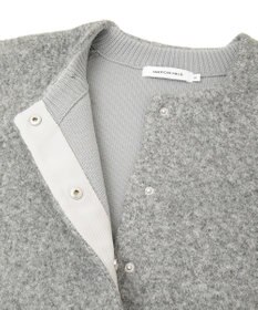 AMERICAN HOLIC Wフェイスラグランニットコーディガン