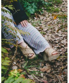 gaimo 【GAIMO/ガイモ】クロスヒールサンダル/COCOA