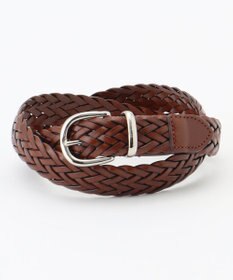 J.PRESS MEN レザーメッシュベルト