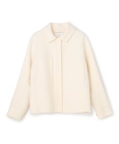 BEIGE， CHAMPIONNET / ウールメルトン シャツジャケット