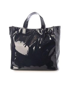 UNBILLION カシュカシュ cachecache / ソフトエナメルスクエア手提げトート