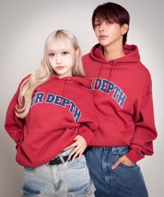 WEGO 【ユニセックス着用ITEM/MLサイズ展開】カレッジプルパーカー