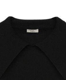 earth music&ecology ビックカラーオフショルニットプルオーバー