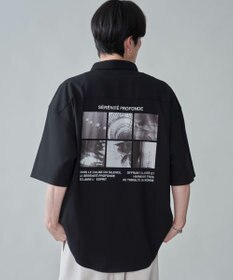 WEGO アムンゼンフォトプリントBIGシャツ（SS）