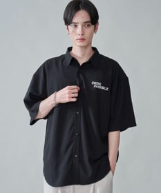 WEGO アムンゼンフォトプリントBIGシャツ（SS）