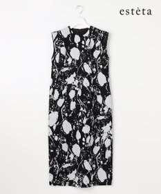 23区 【エステータ】ピグメントプリント ワンピース