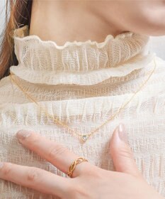 blancotokyo 【金属アレルギー対応】ジルコニアハートネックレス DEAREST