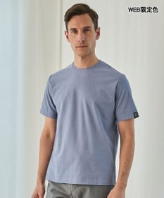 GOTAIRIKU キングサイズ登場【サラサラ/高通気】仕事で着られる 鹿の子 BIZ Tシャツ ペールブルー/WEB限定/26年新色