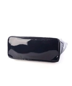 UNBILLION カシュカシュ cachecache / ソフトエナメルスクエア手提げトート