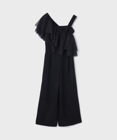 GRACE CONTINENTAL フリルケープサロペット