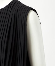 23区 【エステータ】ウールトロドライストレッチ プリーツコンビ ワンピース