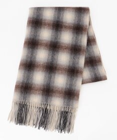 自由区 ウールカシミヤリバーシブル ストール