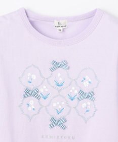 組曲 KIDS 【110-140㎝】スズランプリント Tシャツ