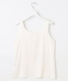 自由区 【洗える・XSサイズあり】ECOサテンインナー タンクトップ