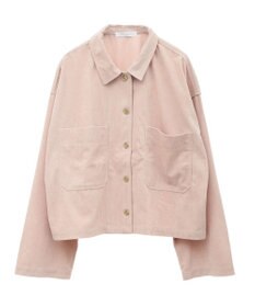 Green Parks ソフトコーデュロイショートシャツ