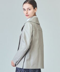 GRACE CONTINENTAL ラムレザーＰコート