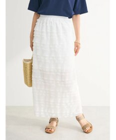 Green Parks ・ＥＬＥＮＣＡＲＥ　ＤＵＥ　ティアードフリルナロースカート