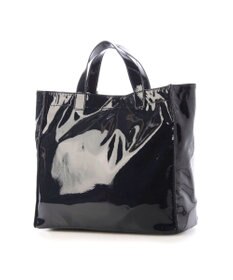 UNBILLION カシュカシュ cachecache / ソフトエナメルスクエア手提げトート