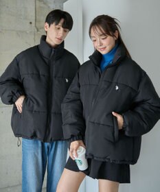 WEGO 【WEB限定/Sサイズ新登場/お気に入り登録者数5万人越えの大人気アイテム】U.S. POLO ASSN.別注パデッドジャケット