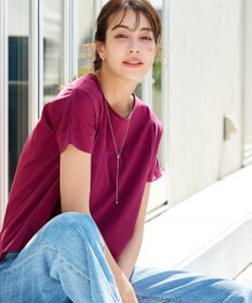 Tiaclasse 涙型ラリエットネックレス