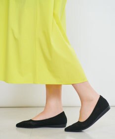 steppi 【洗える/撥水】ポインテッド メッシュ パンプス