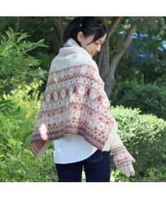 Mother garden マザーガーデン ふわんこ ニット スマホ対応手袋