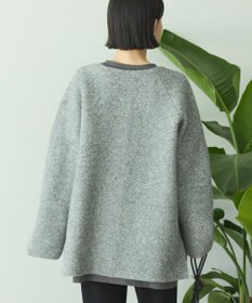 AMERICAN HOLIC Wフェイスラグランニットコーディガン