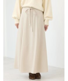 earth music&ecology リボンフレアスカート