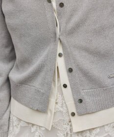 GRACE CONTINENTAL レイヤード風ニットカーディガン