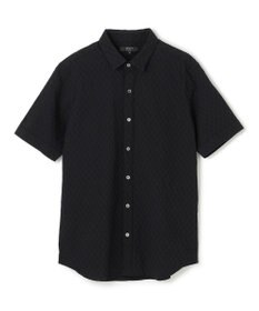 JOSEPH HOMME 新柄【ストレッチ】ハムサジャガードストレッチ　レギュラーカラー半袖シャツ