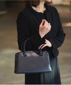 MIYABIYA 本革 牛革 ソフトレザー2WAYフォーマルバッグ