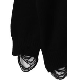 WEGO クラッシュBIGプリントニットプルオーバー