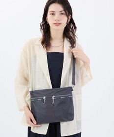 LeSportsac POUCH CROSSBODY/シャドウグレーC