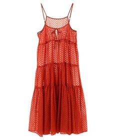 Green Parks armonia.ティアードシアーキャミワンピース