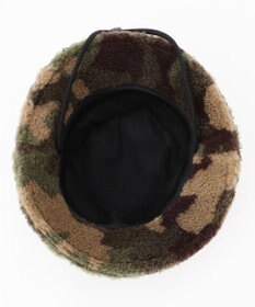 JOSEPH ABBOUD MOUNTAIN カモフラージュフリースハット