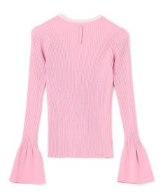 BEIGE， HANNA / リブニットトップス