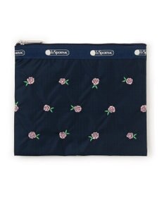 LeSportsac DELUXE EVERYDAY BAG/ピンクローズエンブロイダリー