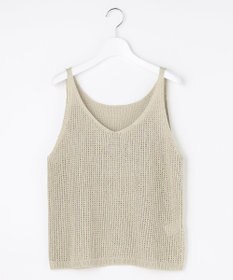 自由区 ペーパーコットンメッシュ ベスト