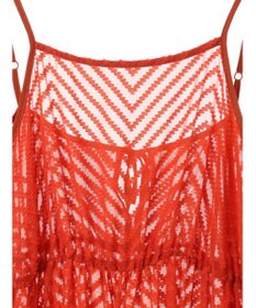 Green Parks armonia.ティアードシアーキャミワンピース