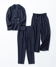 組曲 L 【先行予約】ライトリネンライクイージーワイド パンツ