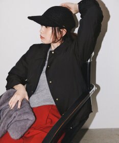 自由区 【カタログ掲載】ライトダウンコーチ ジャケット ブラック