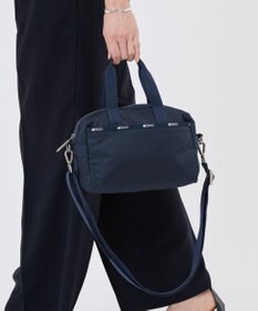 LeSportsac SMALL UPTOWN SATCHEL/ダークブルーC