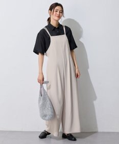 ANY 【2SET/洗濯機可】プルオーバー×キャミサロペットセット