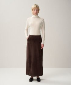 ATON SILK MOSSA | ストレートスカート