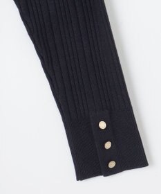 J.PRESS LADIES 【WEB限定・洗える】ニット コンビ ワンピース