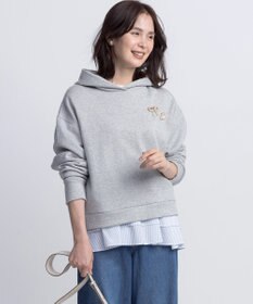 組曲 【WEB限定】シャイニーラメ パーカー