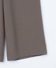 J.PRESS LADIES L 【洗える】バックサテンジョーゼット リラックス パンツ